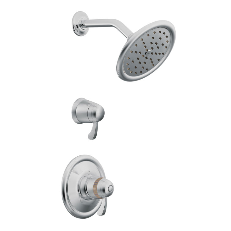 Moen ExactTemp Thermostatic and Volume Control Complete Shower System